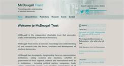 Desktop Screenshot of mcdougall.org.uk