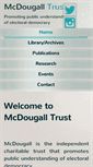 Mobile Screenshot of mcdougall.org.uk