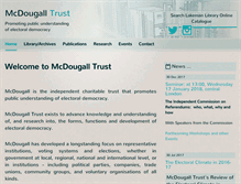 Tablet Screenshot of mcdougall.org.uk